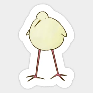 Little chicken drawing Sticker